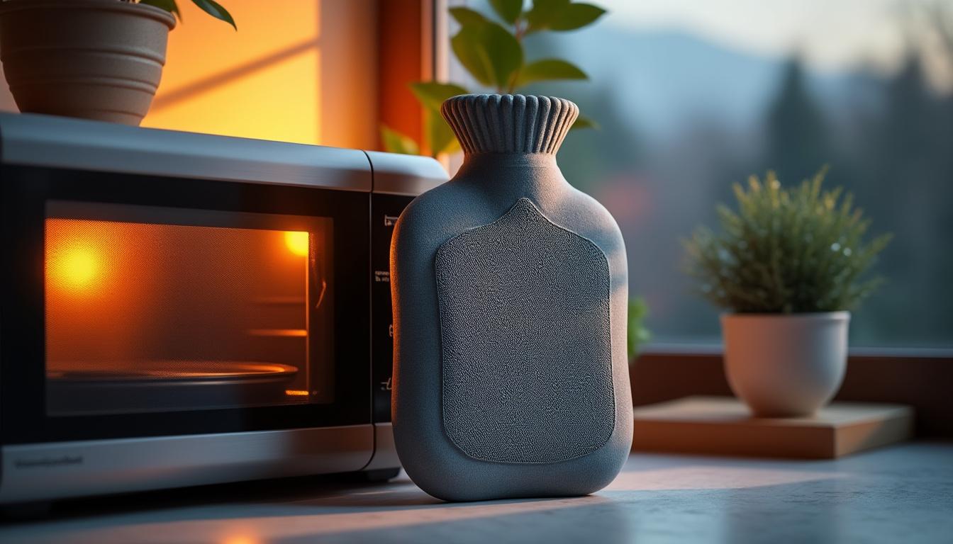 découvrez si vous pouvez chauffer une bouillotte en caoutchouc au micro-ondes, les risques potentiels et l'étude des matériaux pour garantir votre sécurité.