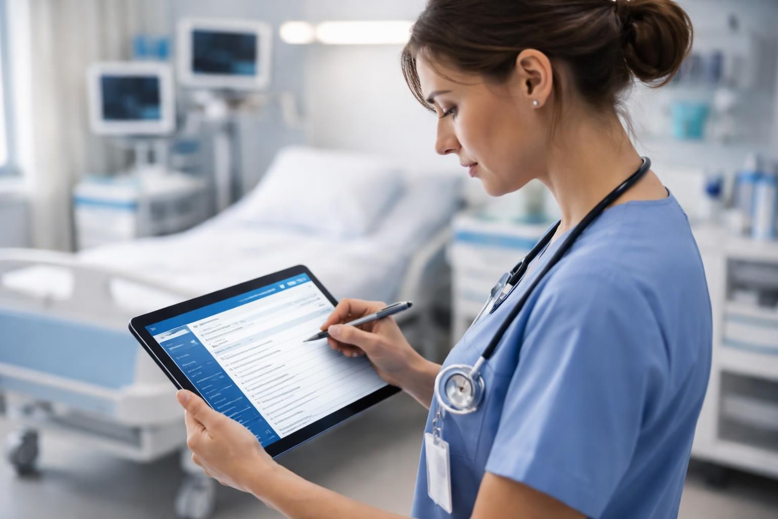 découvrez la tablette windows idéale pour les professionnels paramédicaux, facilitant la rédaction rapide et efficace des comptes-rendus de soins.